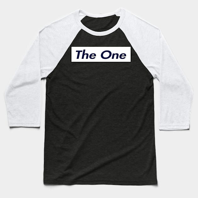 THE ONE SUPER LOGO Baseball T-Shirt by LAVA-ROMA-NOVA